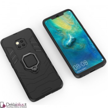 Sustiprintas dėklas 4in1 - juodas (Huawei Mate 20 Pro)
